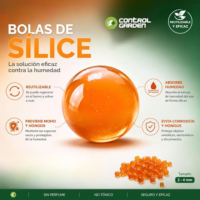 Gel de Sílice Naranja 1KG - Imagen 5